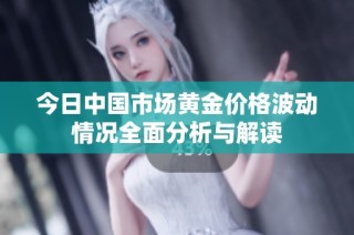 今日中国市场黄金价格波动情况全面分析与解读