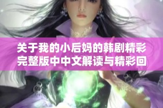 关于我的小后妈的韩剧精彩完整版中中文解读与精彩回顾