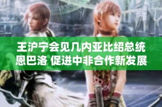 王沪宁会见几内亚比绍总统恩巴洛 促进中非合作新发展