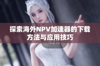 探索海外NPV加速器的下载方法与应用技巧