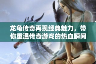 龙龟传奇再现经典魅力，带你重温传奇游戏的热血瞬间