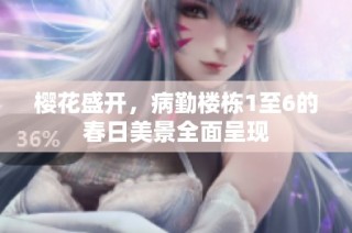 樱花盛开，病勤楼栋1至6的春日美景全面呈现