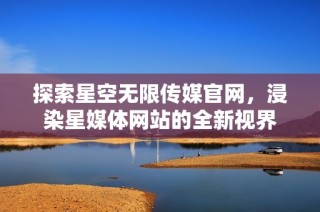 探索星空无限传媒官网，浸染星媒体网站的全新视界