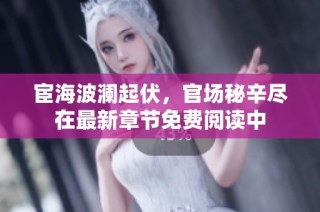 宦海波澜起伏，官场秘辛尽在最新章节免费阅读中