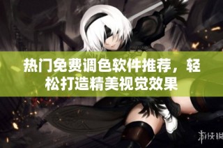 热门免费调色软件推荐，轻松打造精美视觉效果