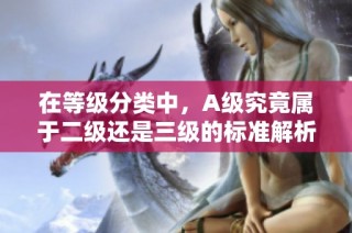 在等级分类中，A级究竟属于二级还是三级的标准解析