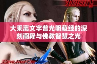 大乘离文字普光明藏经的深刻阐释与佛教智慧之光