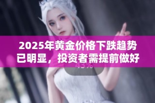 2025年黄金价格下跌趋势已明显，投资者需提前做好应对准备