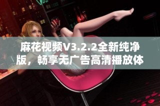 麻花视频V3.2.2全新纯净版，畅享无广告高清播放体验