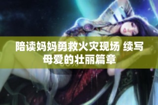 陪读妈妈勇救火灾现场 续写母爱的壮丽篇章