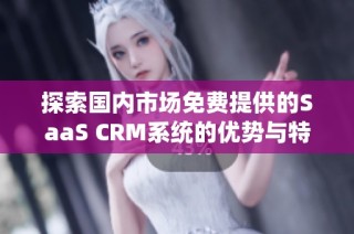 探索国内市场免费提供的SaaS CRM系统的优势与特点