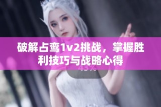 破解占鸾1v2挑战，掌握胜利技巧与战略心得