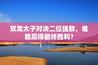 双龙太子对决二位强敌，谁能赢得最终胜利？