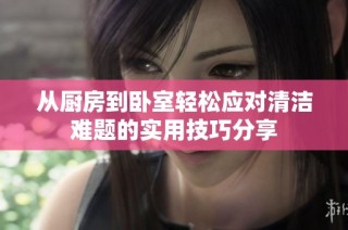 从厨房到卧室轻松应对清洁难题的实用技巧分享