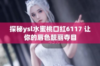 探秘ysl水蜜桃口红6117 让你的唇色靓丽夺目