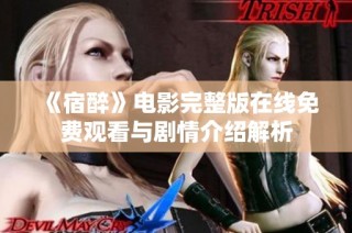《宿醉》电影完整版在线免费观看与剧情介绍解析