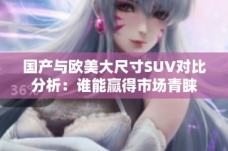 国产与欧美大尺寸SUV对比分析：谁能赢得市场青睐