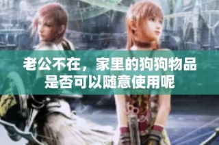 老公不在，家里的狗狗物品是否可以随意使用呢