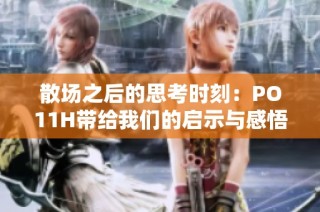 散场之后的思考时刻：PO11H带给我们的启示与感悟
