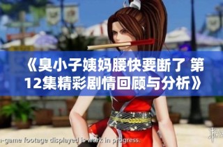 《臭小子姨妈腰快要断了 第12集精彩剧情回顾与分析》