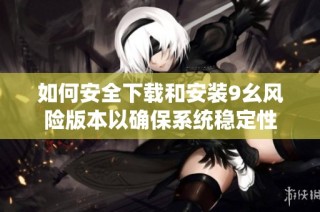 如何安全下载和安装9幺风险版本以确保系统稳定性