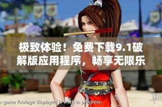 极致体验！免费下载9.1破解版应用程序，畅享无限乐趣！