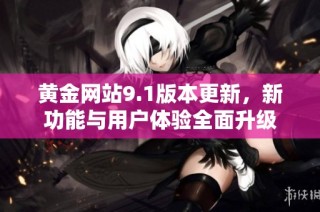 黄金网站9.1版本更新，新功能与用户体验全面升级