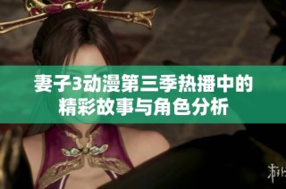 妻子3动漫第三季热播中的精彩故事与角色分析