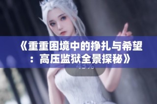 《重重困境中的挣扎与希望：高压监狱全景探秘》