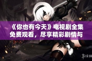 《你也有今天》电视剧全集免费观看，尽享精彩剧情与人物情感