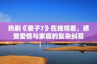 热剧《妻子7》在线观看，感受爱情与家庭的复杂纠葛