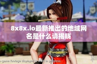8x8x.io最新推出的地域网名是什么请揭晓