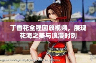 丁香花全程回放视频，展现花海之美与浪漫时刻