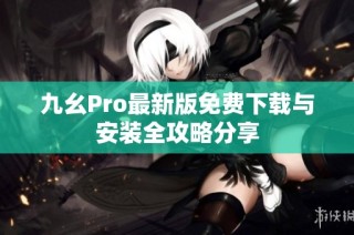 九幺Pro最新版免费下载与安装全攻略分享