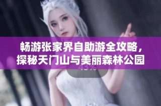 畅游张家界自助游全攻略，探秘天门山与美丽森林公园