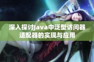 深入探讨Java中泛型访问器适配器的实现与应用