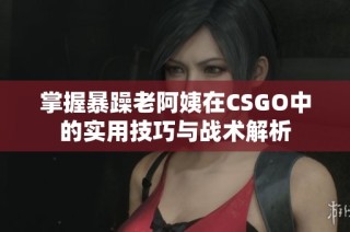 掌握暴躁老阿姨在CSGO中的实用技巧与战术解析