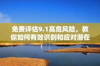 免费评估9.1高危风险，教你如何有效识别和应对潜在威胁