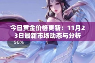 今日黄金价格更新：11月23日最新市场动态与分析