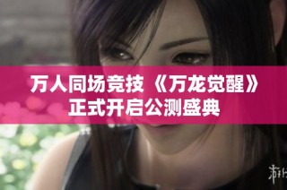 万人同场竞技 《万龙觉醒》正式开启公测盛典
