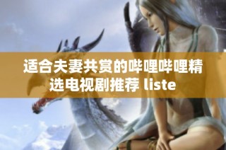 适合夫妻共赏的哔哩哔哩精选电视剧推荐 liste