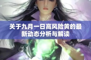 关于九月一日高风险黄的最新动态分析与解读