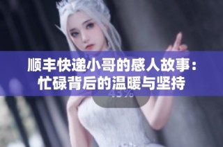 顺丰快递小哥的感人故事：忙碌背后的温暖与坚持