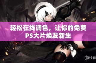 轻松在线调色，让你的免费PS大片焕发新生