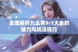 全面解析九幺黄9·1大全的魅力与玩法技巧