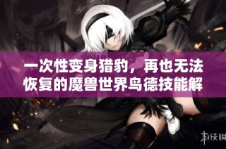 一次性变身猎豹，再也无法恢复的魔兽世界鸟德技能解析