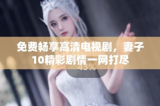 免费畅享高清电视剧，妻子10精彩剧情一网打尽