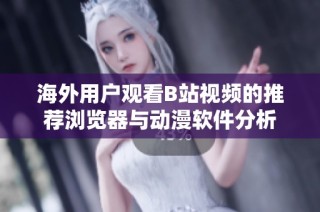 海外用户观看B站视频的推荐浏览器与动漫软件分析