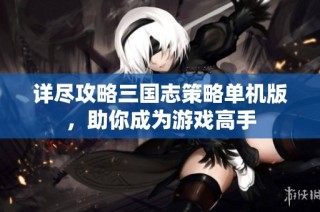 详尽攻略三国志策略单机版，助你成为游戏高手