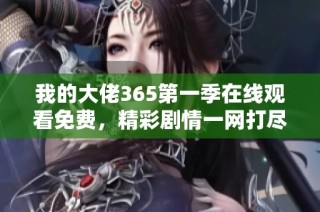 我的大佬365第一季在线观看免费，精彩剧情一网打尽